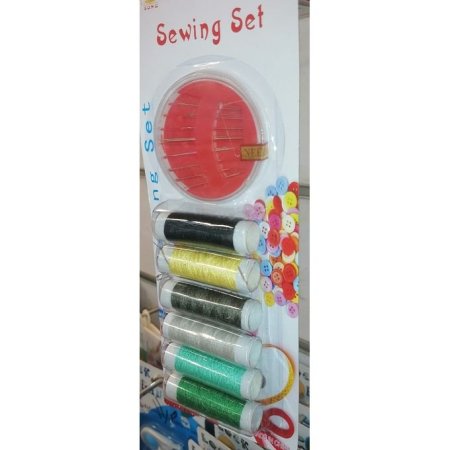 بكر خيط متعدد الالوان +ابر