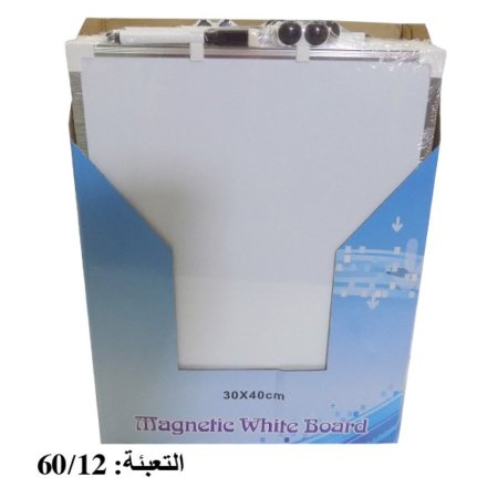 لوح أبيض مع قلم اطار المونيوم