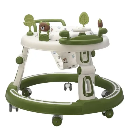 مشاية الأطفال 3 في 1- كراجة أطفال مع مقعد دوار