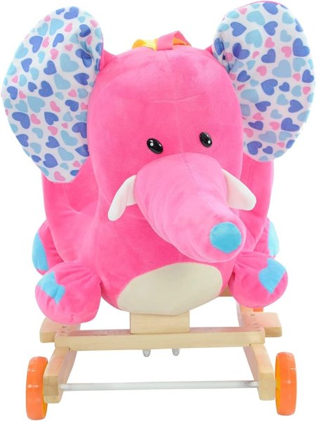 كرسي هزاز مع عجلات