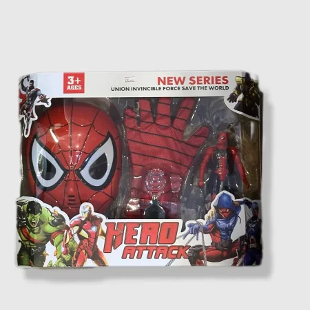 لعبة مجسم و قناع سبايدر مان